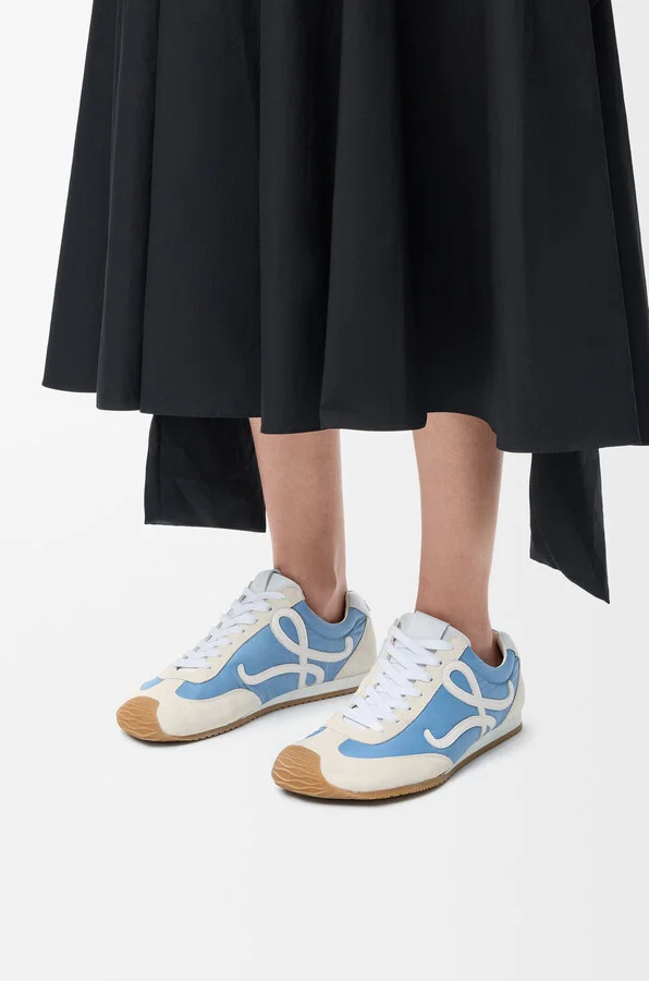 LOEWE - Ballet Runner 2.0 In Nylon And leather skin Size: 38 For Woman - Image 2