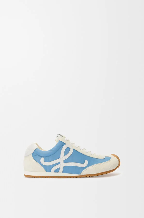 LOEWE - Ballet Runner 2.0 In Nylon And leather skin Size: 38 For Woman
