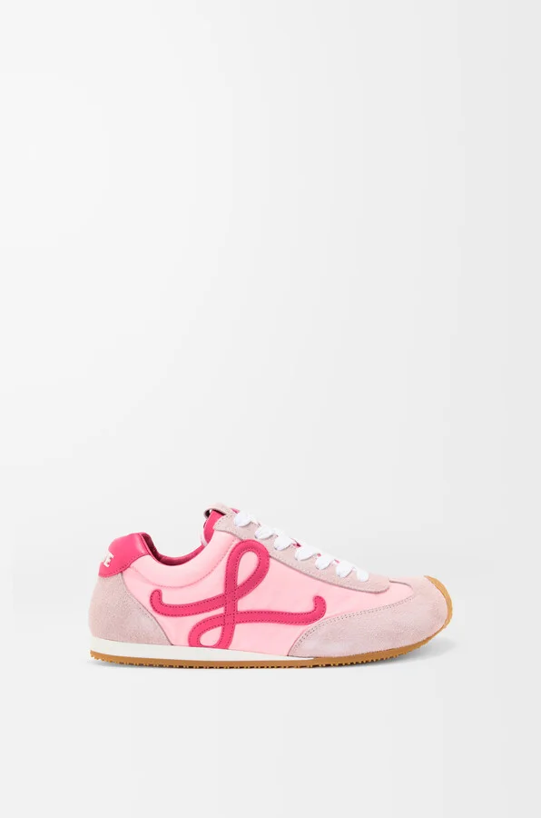 LOEWE - Ballet Runner 2.0 In Nylon And leather skin Size: 39 For Woman
