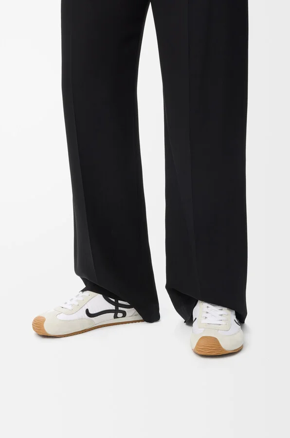 LOEWE - Ballet Runner 2.0 In Nylon And leather skin Size: 40 For Man - Image 2