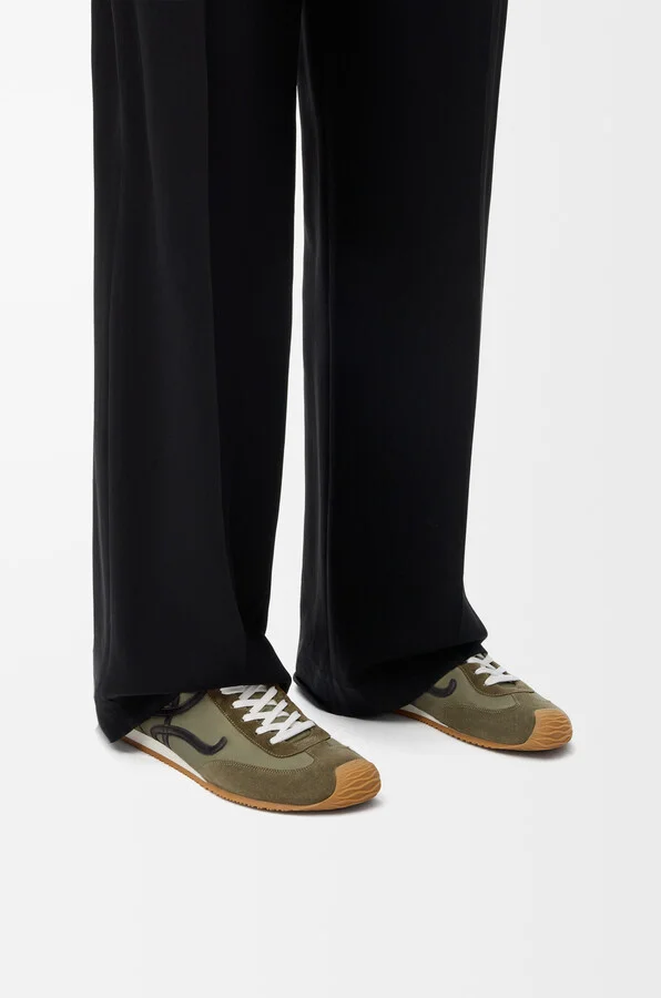 LOEWE - Ballet Runner 2.0 In Nylon And leather skin Size: 40 For Man - Image 2
