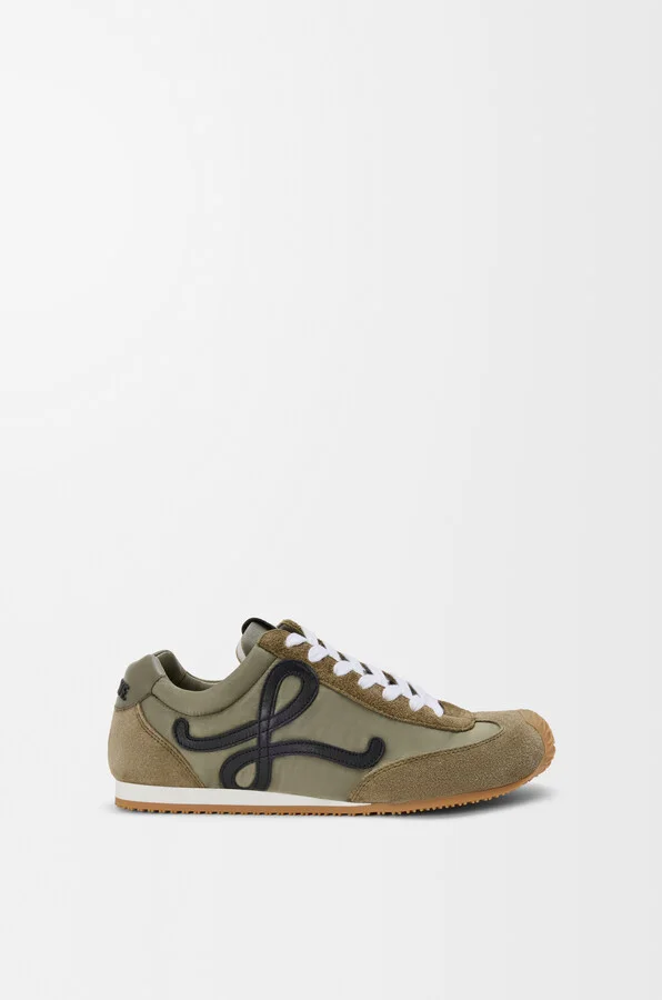 LOEWE - Ballet Runner 2.0 In Nylon And leather skin Size: 40 For Man