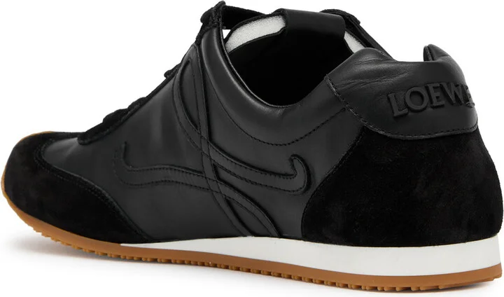 Loewe Ballet Runner 2.0 Panelled Leather Sneakers - Image 2