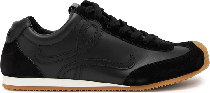 Loewe Ballet Runner 2.0 Panelled Leather Sneakers