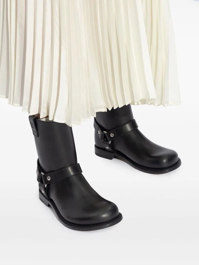 Loewe Camp Biker Boots Shoes - Image 6