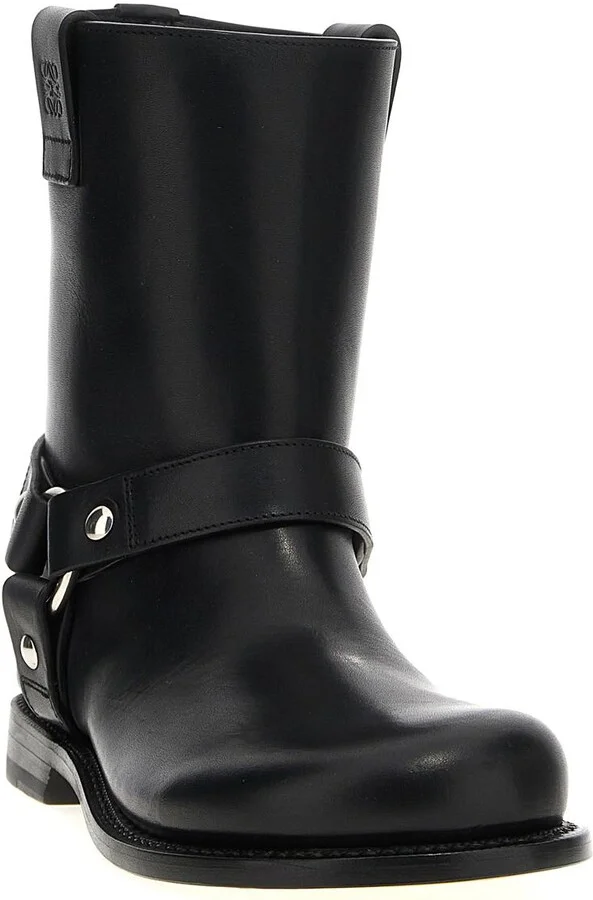 Loewe 'Campo Biker' Ankle Boots - Image 2