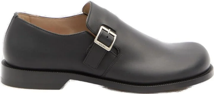 Loewe Campo Buckle Detailed Derby Shoes