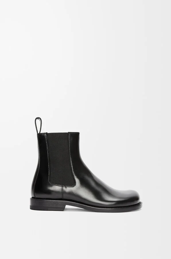 LOEWE - Campo Chelsea Boot In Brushed leather skin Size: 39 For Man