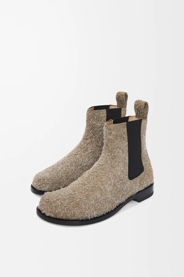 LOEWE - Campo Chelsea Boot In Brushed Suede Size: 40 For Man - Image 2