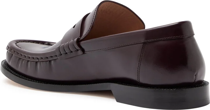 Loewe Campo Glossed Leather Loafers - Image 2