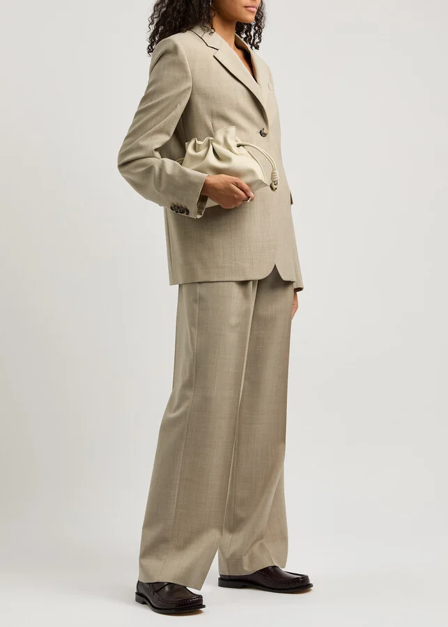 Loewe Campo Glossed Leather Loafers - Image 6