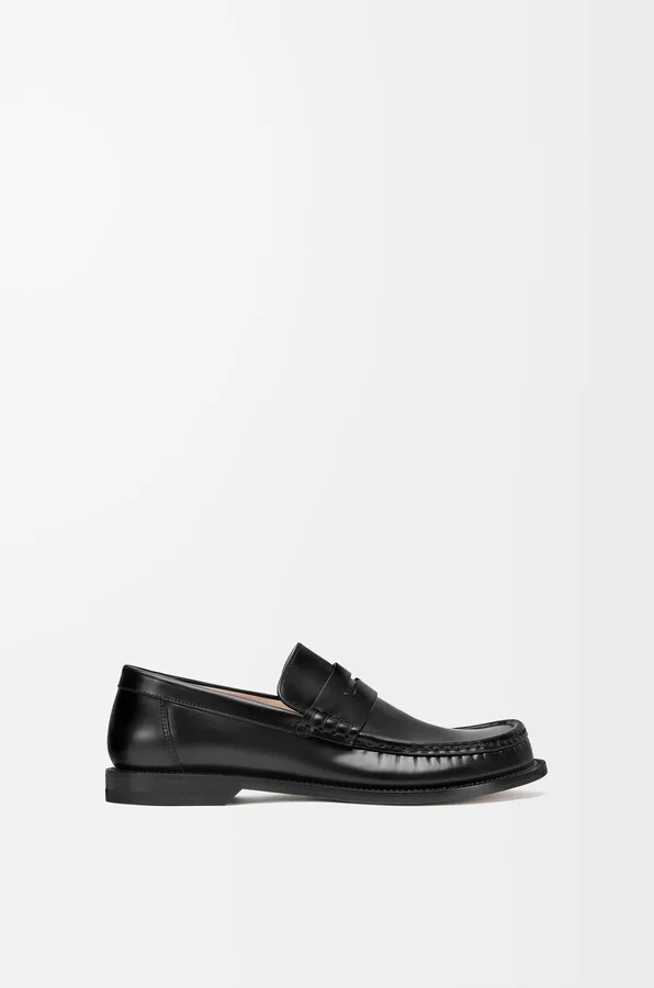 LOEWE - Campo Loafer In Brushed leather skin Size: 35 For Woman