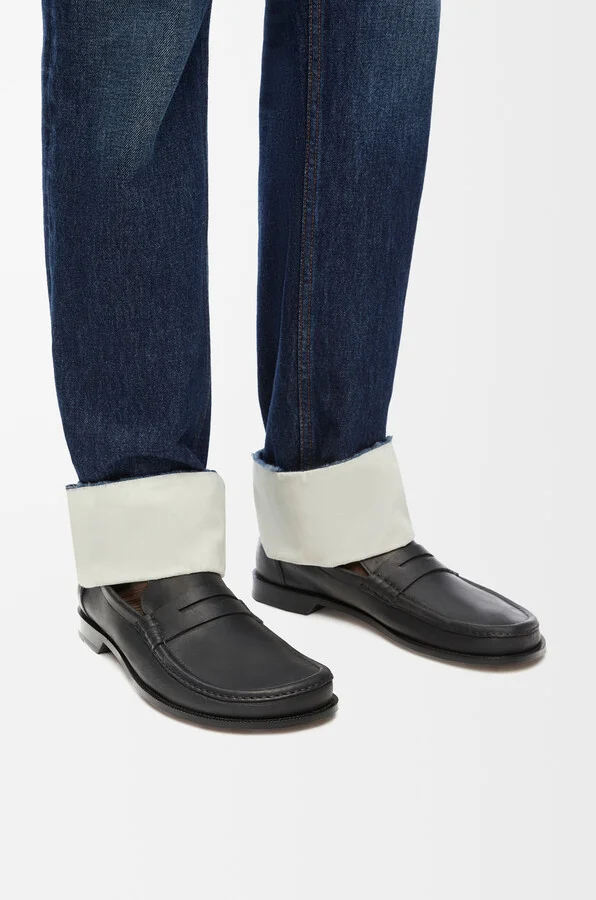 LOEWE - Campo Loafer In leather skin Size: 40 For Man - Image 2