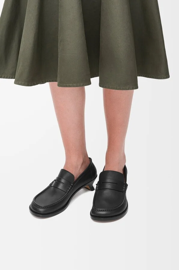 LOEWE - Campo Loafer In Soft leather skin Size: 36 For Woman - Image 3