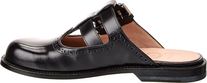 Loewe Campo Mary Jane Leather Mule - Image 2