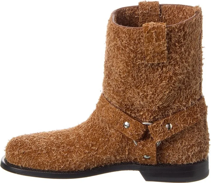 Loewe Campo Suede Biker Boot - Image 2