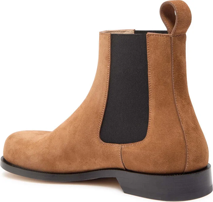 Loewe Campo Suede Chelsea Ankle Boots - Image 2