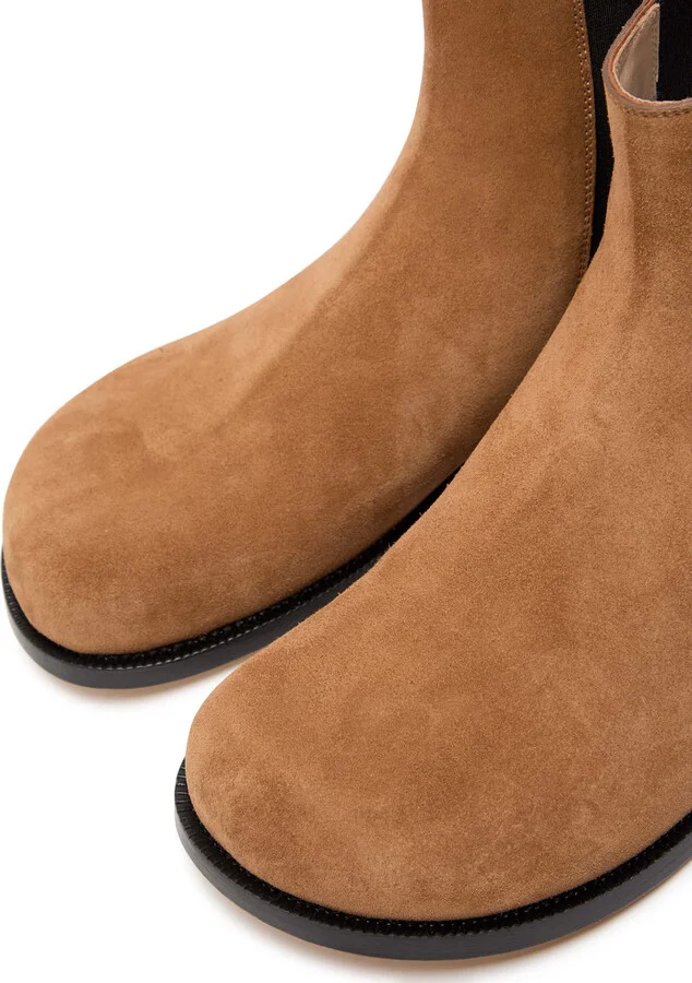 Loewe Campo Suede Chelsea Ankle Boots - Image 3