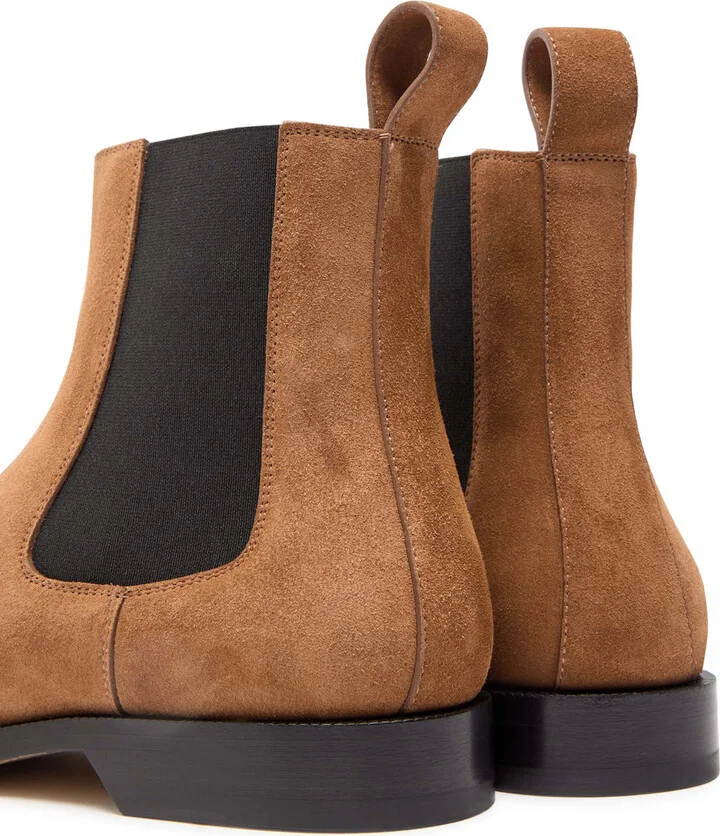 Loewe Campo Suede Chelsea Ankle Boots - Image 4