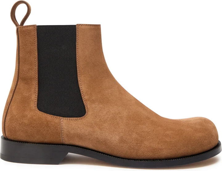 Loewe Campo Suede Chelsea Ankle Boots