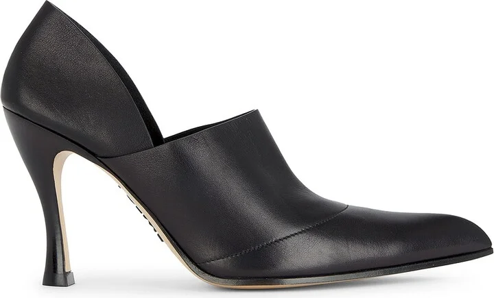 Loewe Comic Folded Pump in Black