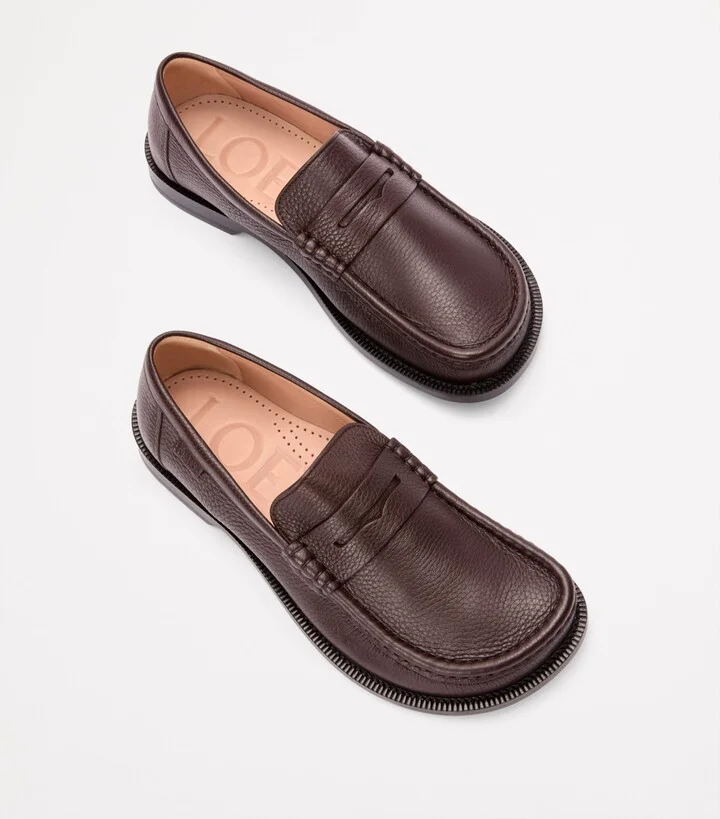 Loewe Deerskin Campo Loafers - Image 3