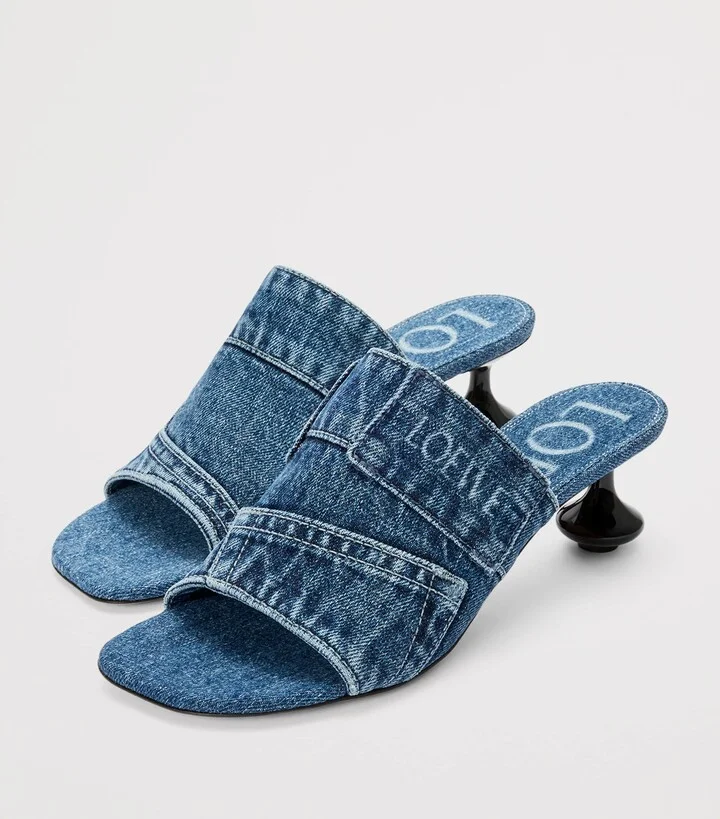 Loewe Denim Toy Panta Mules 45 - Image 3