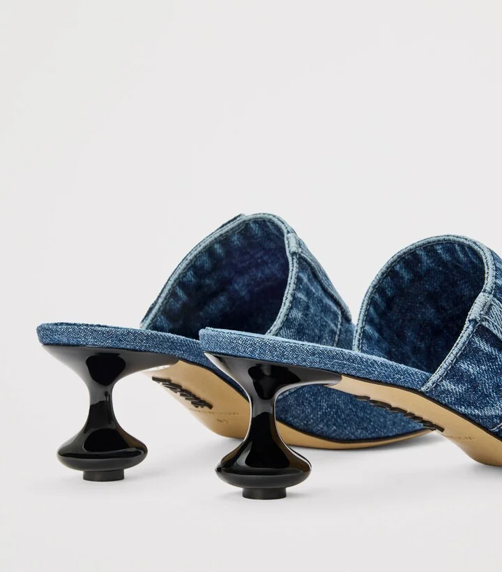 Loewe Denim Toy Panta Mules 45 - Image 5