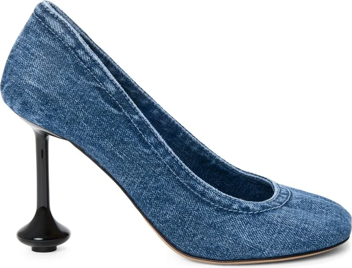 Loewe Denim Toy Pumps 90