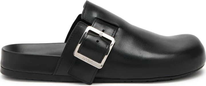 Loewe Ease Buckle Leather Sliders