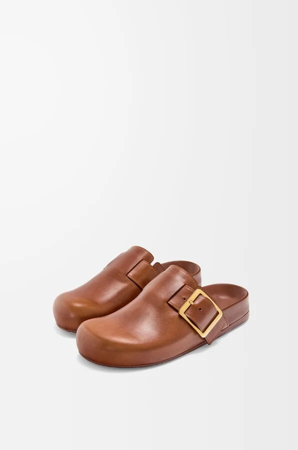 LOEWE - Ease Buckle Mule In Vegetable-tanned leather skin Size: 35 For Woman - Image 2