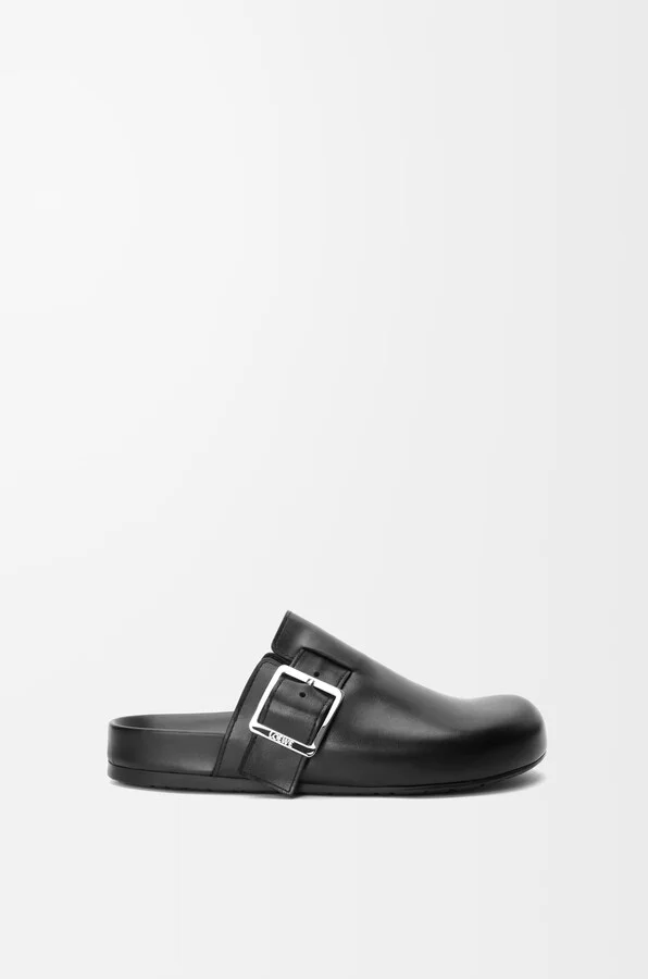 LOEWE - Ease Buckle Mule In Vegetable-tanned leather skin Size: 44 For Man
