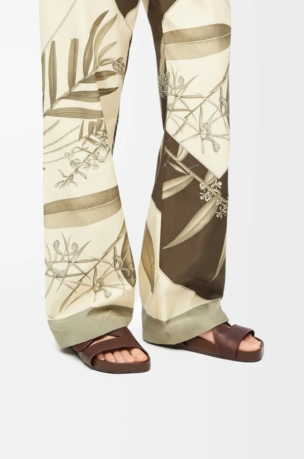 LOEWE - Ease Buckle Sandal In Vegetal leather skin Size: 35 For Woman - Image 3