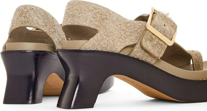 Loewe Ease Flip Flop Sandals With Heel Shoes - Image 4