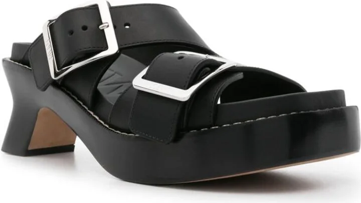 Loewe Ease Leather Sandals - Image 2