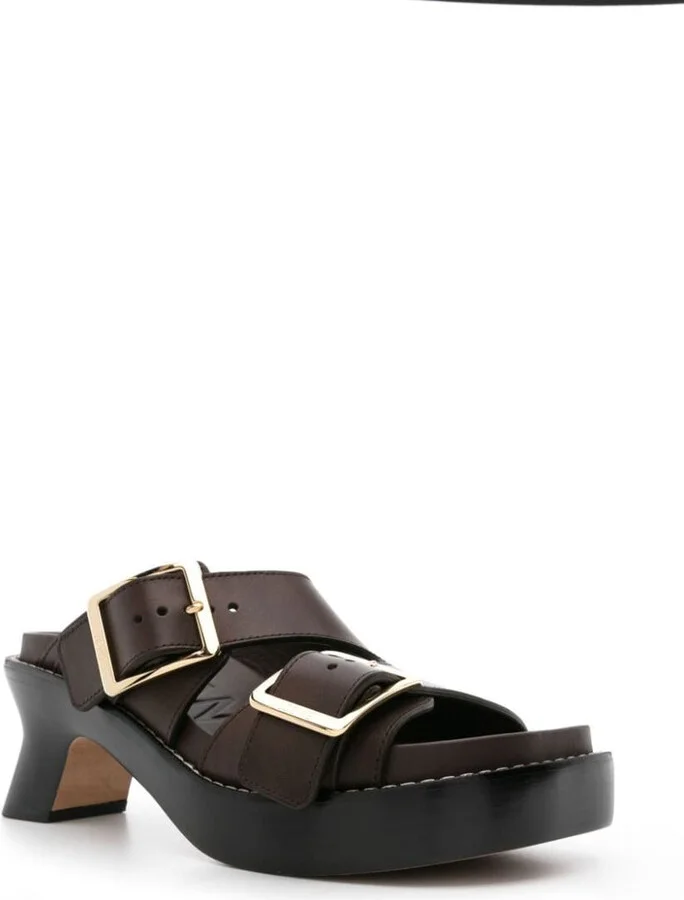 Loewe Ease Leather Sandals - Image 2