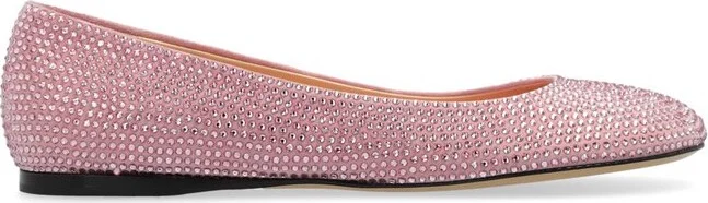Loewe Embellished Slip-On Ballerina Flats
