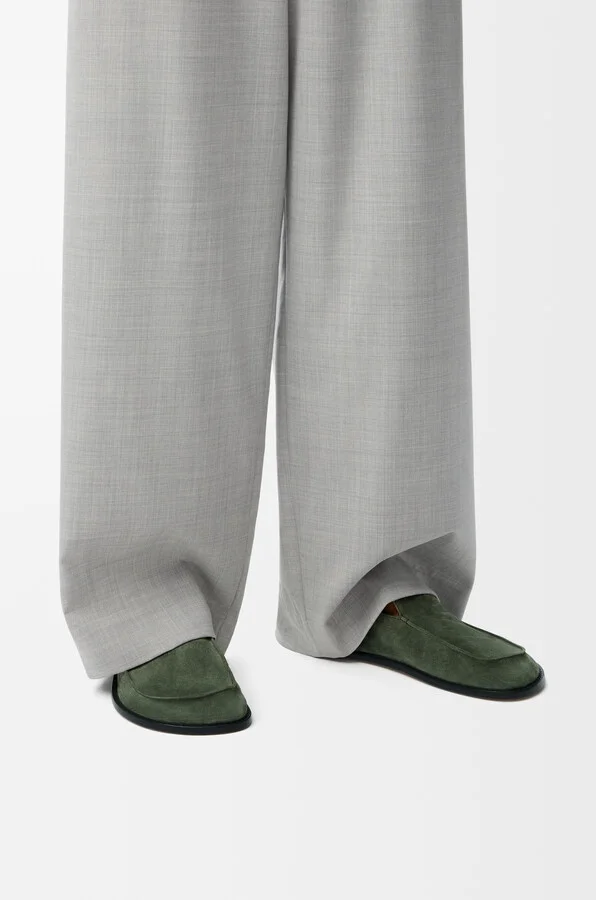 LOEWE - Flex Loafer In Suede Size: 40 For Man - Image 2