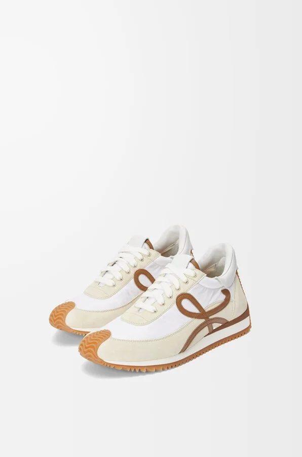 LOEWE - Flow Runner In Nylon And Suede Size: 41 For Man - Image 2