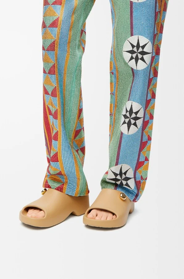 LOEWE - Foam Pebble Slide Size: 35 For Woman - Image 2