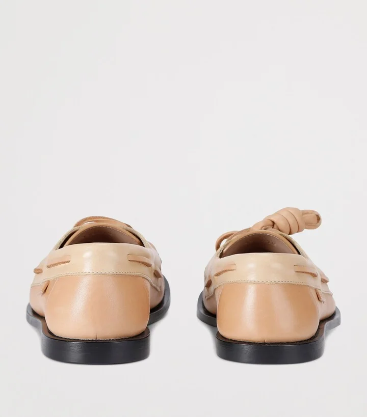 Loewe Leather Campo Boat Shoes - Image 2