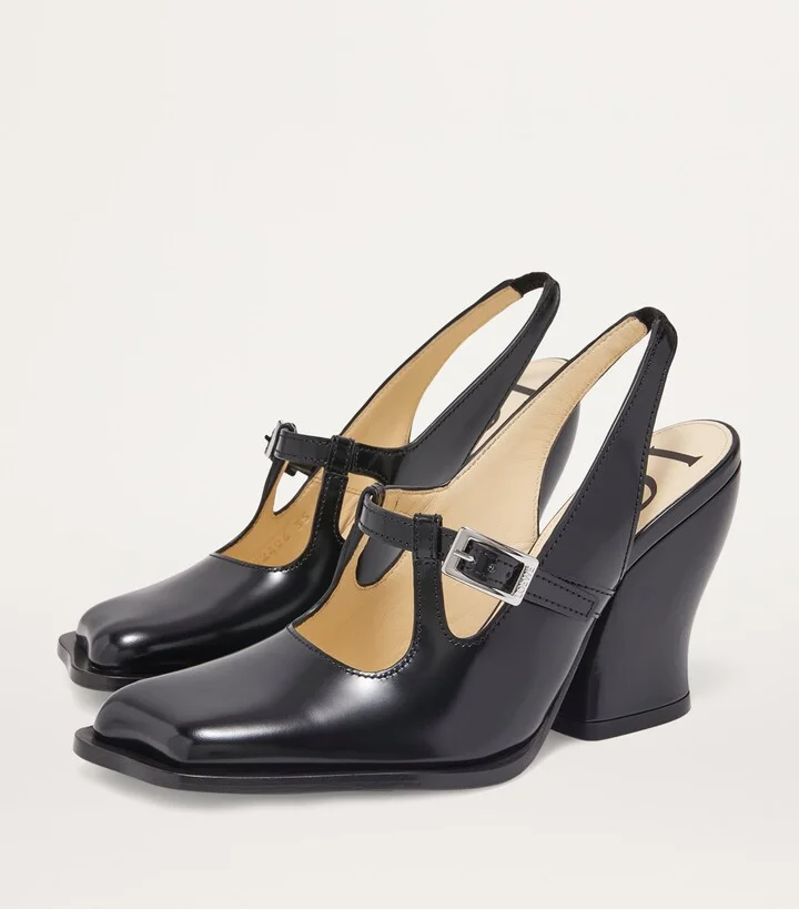 Loewe Leather Onda Pumps 90 - Image 2