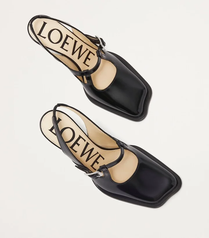 Loewe Leather Onda Pumps 90 - Image 3