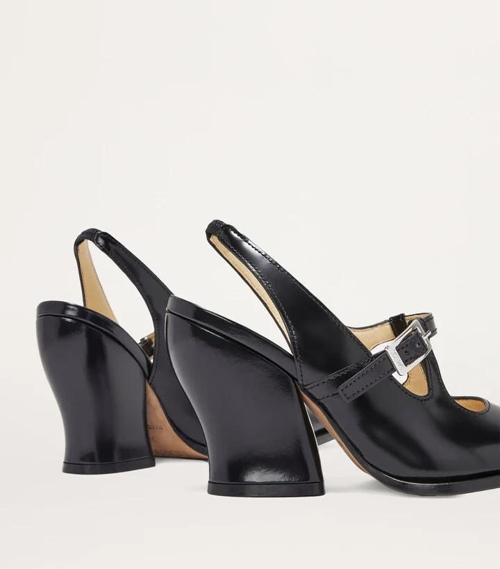 Loewe Leather Onda Pumps 90 - Image 4