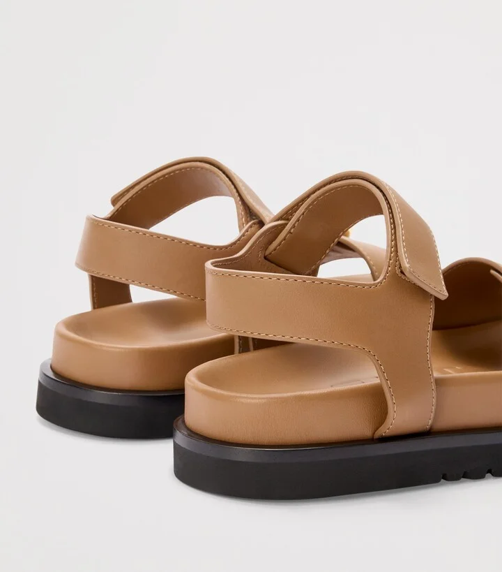 Loewe Leather Pebble Fussbett Sandals - Image 5