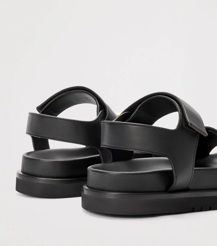 Loewe Leather Pebble Fussbett Sandals - Image 5
