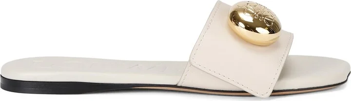 Loewe Leather Pebble Sandals