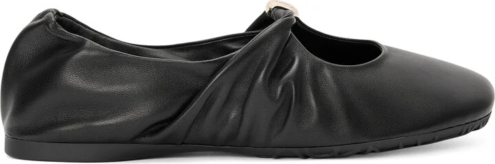 Loewe Leather Pebble Soft Ballet Flats