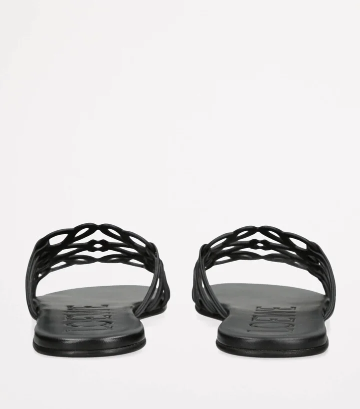Loewe Leather Petal Anagram Slides - Image 2