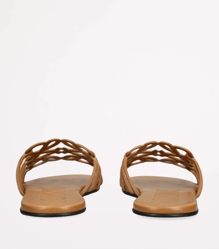 Loewe Leather Petal Anagram Slides - Image 2